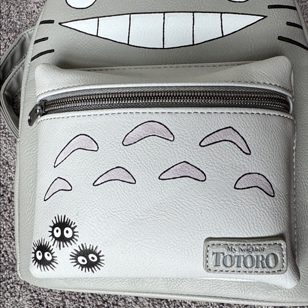 Studio Ghibli My Neighbor Totoro Loungefly Mini Backpack - Picture 3 of 12